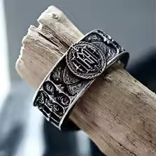 Vintage Gothic Castle Personality Ring